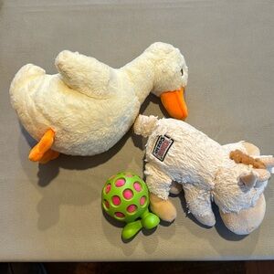 Set of Three Plush Toys